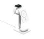 eSTUFF Chargeur sans fil magnétique 3-en-1 QI2 Compatible MagSafe pour iPhone 12-16, Apple Watch, AirPods avec câble USB-C - 15W Max
