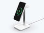 eSTUFF Chargeur sans fil magnétique 3-en-1 QI2 Compatible MagSafe pour iPhone 12-16, Apple Watch, AirPods avec câble USB-C - 15W Max