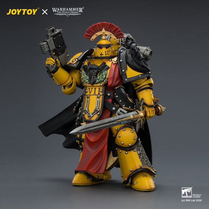 Joy Toy (CN) Warhammer figurine Imperial Fists Legion Praetor en armure Mk III 12,5 cm