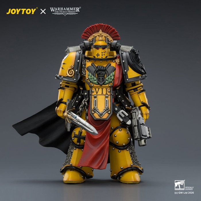 Joy Toy (CN) Warhammer figurine Imperial Fists Legion Praetor en armure Mk III 12,5 cm
