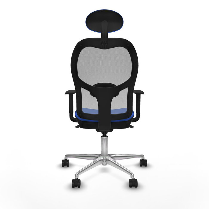 Piqueras y Crespo Chaise de Bureau 1D086N1 Bleu avec Appui-tête Piqueras y Crespo Chaise de Bureau 1D086N1 Bleu avec Appui-tête