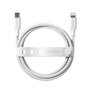 PanzerGlass empower Racing Câble USB-C vers Lightning 60W, 1,2 m, Blanc / Argent