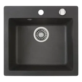 Teka Clivo Évier TEQUARTZ Noir Encastrable