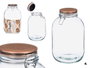 VIVALTO Lot de 6 Bocaux Hermétiques 4L Couvercle Cuivre