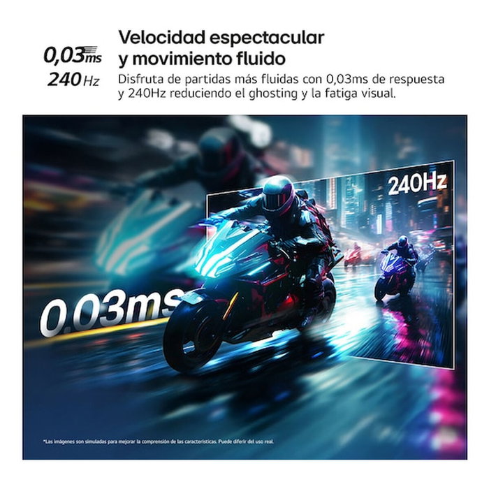 Monitor Gaming LG 27GX704A-B Quad HD 27"