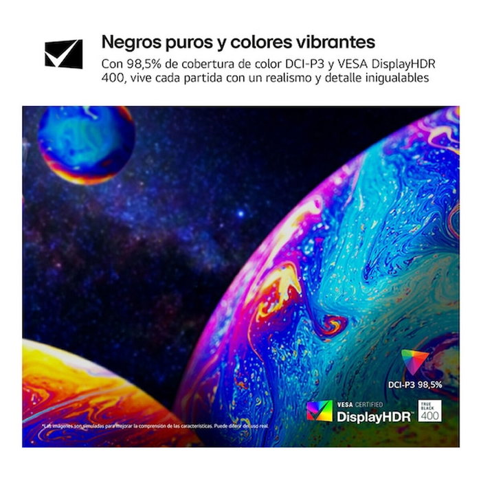 Monitor Gaming LG 27GX704A-B Quad HD 27"