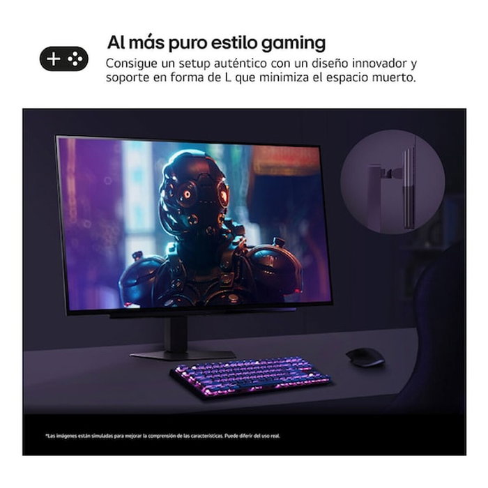Monitor Gaming LG 27GX704A-B Quad HD 27"