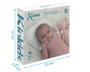 KioKids Almohada ergonómica para bebés Blanco