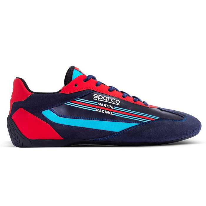 Sparco S0012A7MR43BM Botines Martini-R Taille 43 Bleu Marine Course Semelle Amortissante