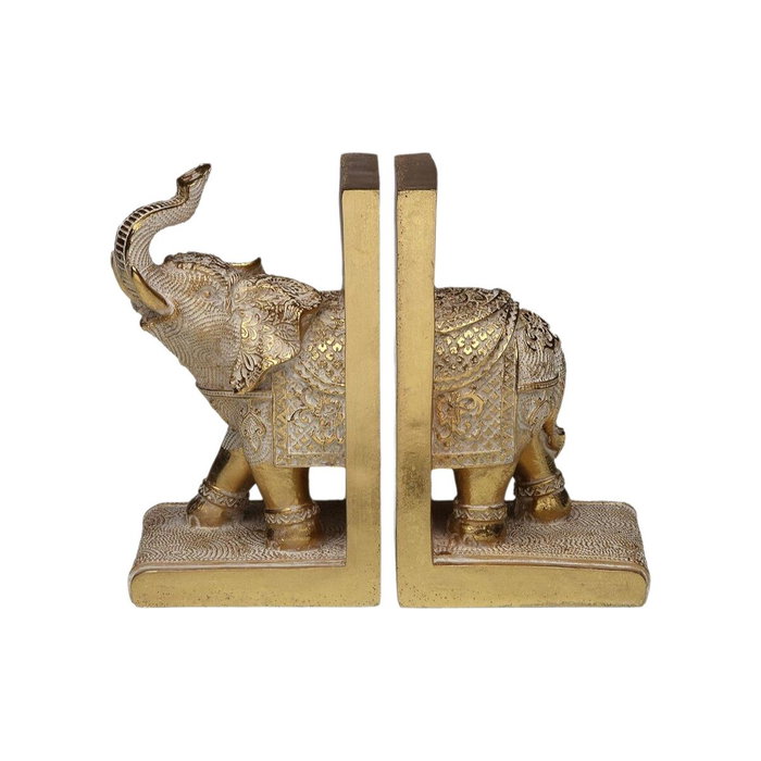 porte-livre Versa Résine Eléphant 9,3 X 17,5 X 21,5 CM