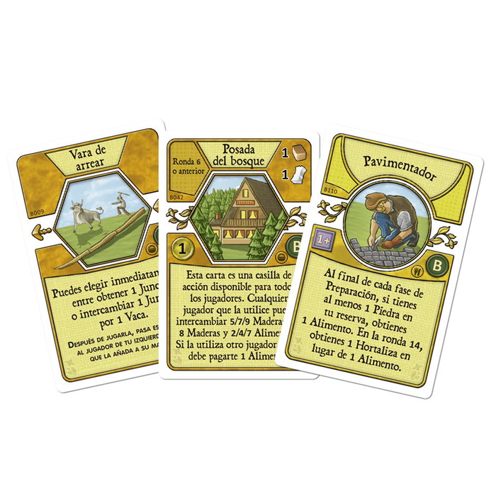 Asmodee Lookout Games Agricola: Bubulcus Mazo Extension – 120 Cartes En Espagnol – Jeu De Société Stratégique – Réf: LKGAGD02ES Asmodee Lookout Games Agricola: Bubulcus Mazo Extension – 120 Cartes En Espagnol – Jeu De Société Stratégique – Réf: LKGAGD02ES