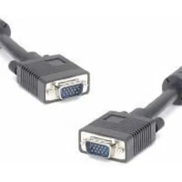 Câble VGA HD15 Mâle / Mâle Lineaire PCHD156G/5M - 5 mètres pour PC, Écran, Vidéoprojecteur - Avec 2 Ferrites Anti-Parasites