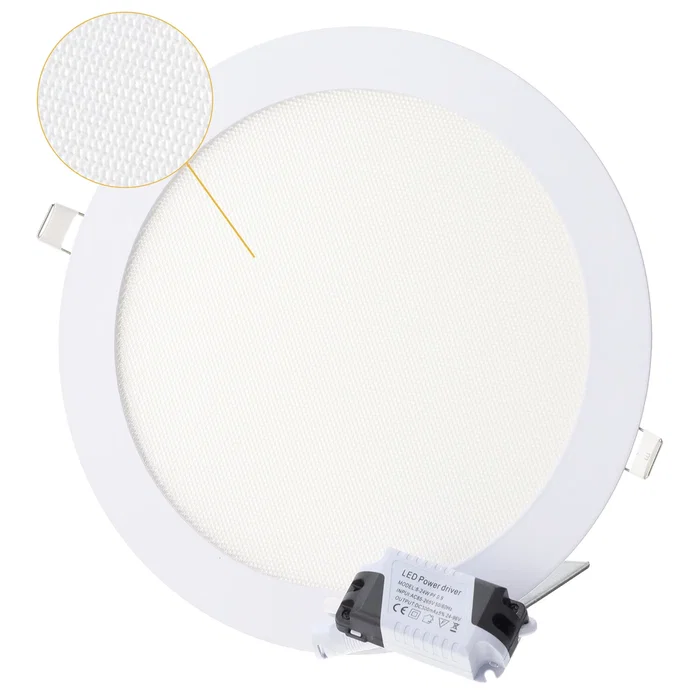Plaque LED Encastrée 20W 2000lm CCT (Lumière Réglable) UGR≤17 40.000h HO-PL-225-20W-17-CCT Plaque LED Encastrée 20W 2000lm CCT (Lumière Réglable) UGR≤17 40.000h HO-PL-225-20W-17-CCT