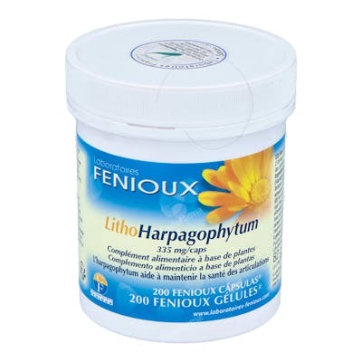 FENIOUX LITHO HARPAGOPHYTO 200 capsules FENIOUX LITHO HARPAGOPHYTO 200 capsules