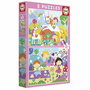 Set de 2 Puzzles Educa Fantasy world 48 Pièces