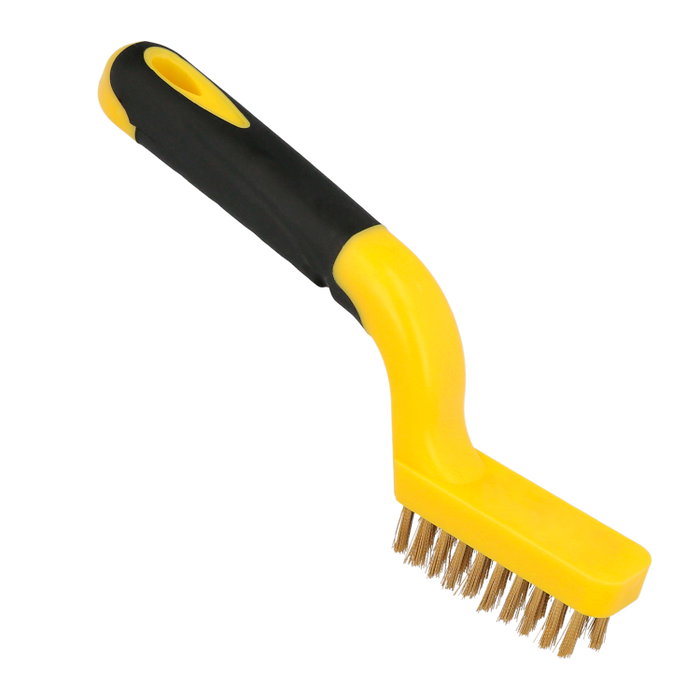 WOLFPACK LINEA PROFESIONAL Pinceau manuel en acier laitonné pour bougies d'allumage WOLFPACK LINEA PROFESIONAL Pinceau manuel en acier laitonné pour bougies d'allumage