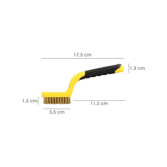 WOLFPACK LINEA PROFESIONAL Pinceau manuel en acier laitonné pour bougies d'allumage WOLFPACK LINEA PROFESIONAL Pinceau manuel en acier laitonné pour bougies d'allumage