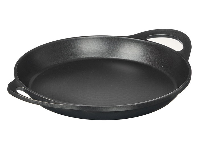 KINVARA Paellera Induction Aluminium 30 cm Noir avec Poignées Rouges KINVARA Paellera Induction Aluminium 30 cm Noir avec Poignées Rouges