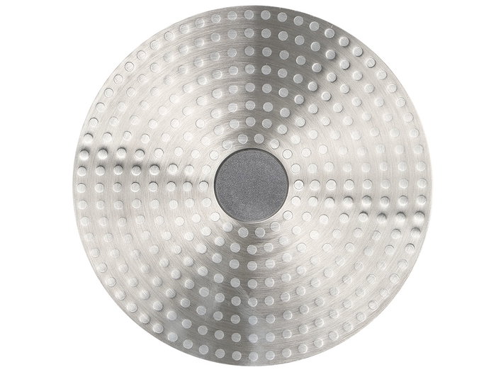 KINVARA Paellera Induction Aluminium 30 cm Noir avec Poignées Rouges KINVARA Paellera Induction Aluminium 30 cm Noir avec Poignées Rouges