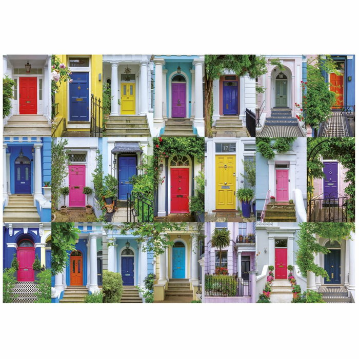 Educa Puzzle Portes de Notting Hill 1000 pièces Educa Puzzle Portes de Notting Hill 1000 pièces