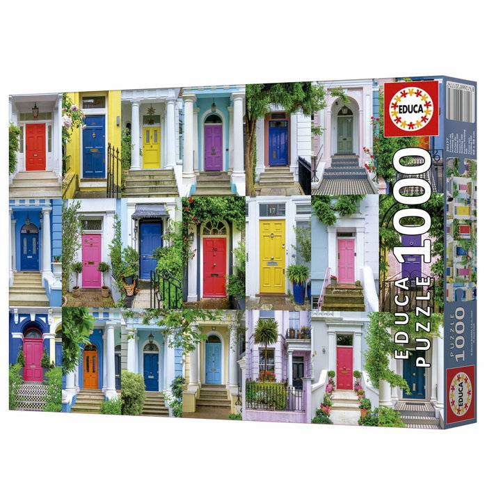Educa Puzzle Portes de Notting Hill 1000 pièces Educa Puzzle Portes de Notting Hill 1000 pièces