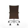 Piqueras Y Crespo Albacete Confidente - Chaise de bureau Marron foncé
