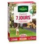 Vilmorin Semences de Gazon 7 jours - 1 kg pour 40 m² de surface ou regarnir 60 m² - Premières pousses ultra-rapides