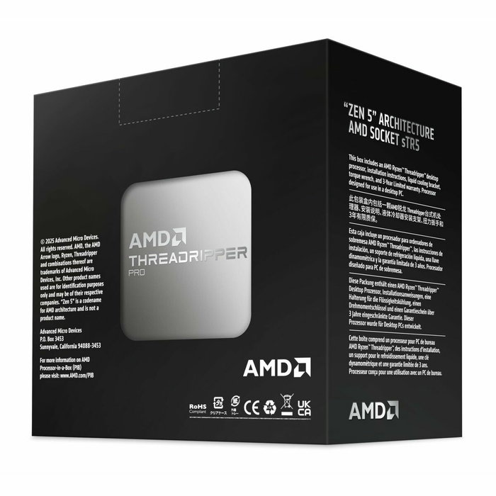Processeur AMD 100-100001595WOF Processeur AMD 100-100001595WOF
