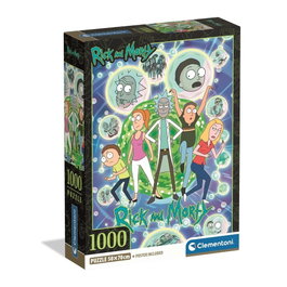 CLEMENTONI Puzzle Rick and Morty 1000 pièces