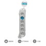 GSC Evolution Base múltiple Serie Estándar 6T (3x1.5mm) 1,5M Blanco