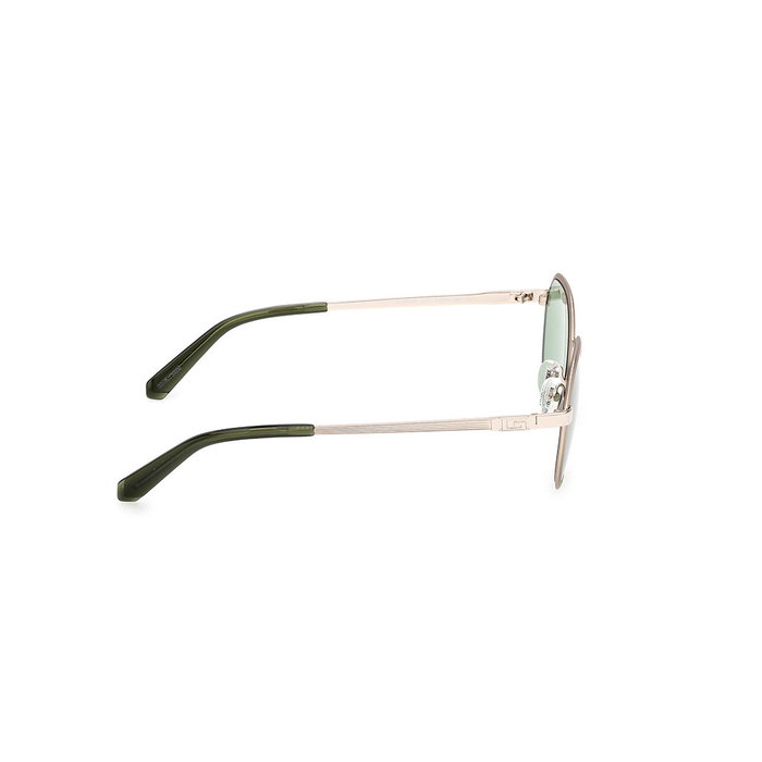 GUESS GU002075133N Lunettes de soleil rondes dorées avec verres verts