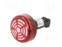 WERMA Avertisseur lumineux-sonore rouge 24VDC