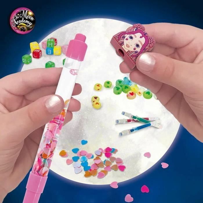 Lisciani Giochi Kit Créatif THE MOON ACADEMY avec Stylos et Agenda Lisciani Giochi Kit Créatif THE MOON ACADEMY avec Stylos et Agenda