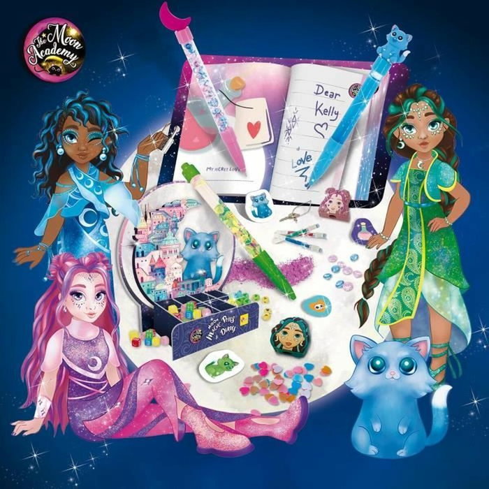 Lisciani Giochi Kit Créatif THE MOON ACADEMY avec Stylos et Agenda Lisciani Giochi Kit Créatif THE MOON ACADEMY avec Stylos et Agenda