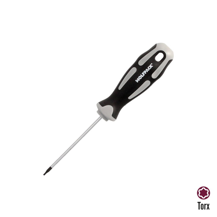 WOLFPACK LINEA PROFESIONAL Tournevis Torx T06 en acier S2 WOLFPACK LINEA PROFESIONAL Tournevis Torx T06 en acier S2