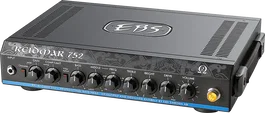 EBS Reidmar 752 Amplificateur de Basse 750W 2 Ohms - Tête d'Ampli Légère avec Préampli Analogique