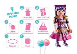 Playmobil Everdreamerz Viona Candy World - Figurine avec 7 surprises et accessoires, à partir de 7 ans