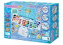 Epoch - Coffret créateur de bijoux avec 1400 perles - Mallette de rangement, pinceau double pointe, spray et gabarits de motifs (Licorne, dinosaure) - Langues: Espagnol, Portugais