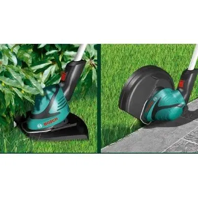 Bosch Coupe-bordures électrique ART 24 (400W, Largeur 24 cm, Double fil automatique 1.6 mm, Tête orientable 90°)