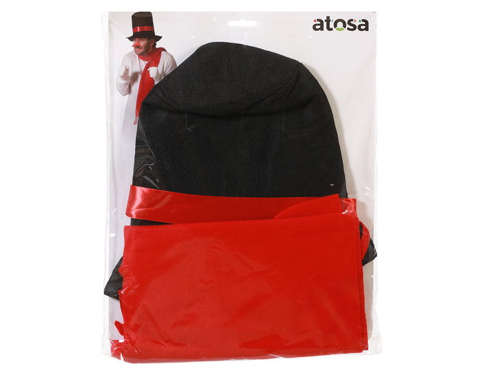 Déguisement Muñeco De Nieve avec Chapeau, Écharpe, Nez et Boutons - Costume pour Bonhomme de Neige pour Spectacles et Fêtes de Noël