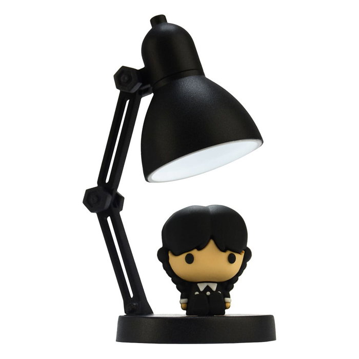 Wednesday lampe LED mini avec figurine 10 cm