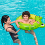 Bestway 36351 Flotteur Gonflable Animaux Couleurs Assorties 79x85/85x76 cm pour Enfants +3-6 Ans Plage et Piscine