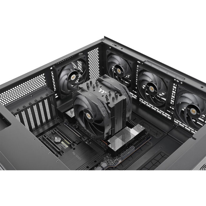 Thermaltake Wair Air cooler Black, support Intel LGA4677 et AMD sTR5/SP6 Thermaltake Wair Air cooler Black, support Intel LGA4677 et AMD sTR5/SP6