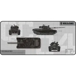 Yenkee YPM WT90 - Tapis de souris gaming 900 x 400 x 4 mm - Base caoutchouc antidérapante, revêtement polyester à faible frottement - Pour joueurs