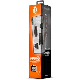 Yenkee YPM WT90 - Tapis de souris gaming 900 x 400 x 4 mm - Base caoutchouc antidérapante, revêtement polyester à faible frottement - Pour joueurs