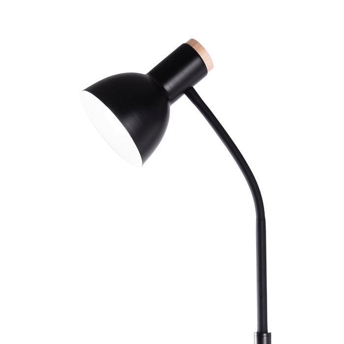 Tom Lampadaire Straight Design Nordique avec Douille E27 [SKD-F010-B]