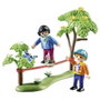 Playmobil 6839 Huevo Pascua - Enfants Équilibristes avec Slackline