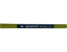 Tsukineko Rotulador de ilustración MEMENTO dual tip olivar 3,7/0,2mm