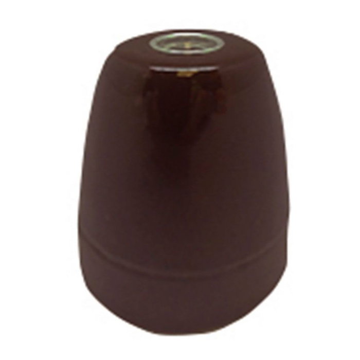 F-Line Porte-lampe céramique vintage E27 100W 250V marron Ø47 x 59 mm F-Line Porte-lampe céramique vintage E27 100W 250V marron Ø47 x 59 mm