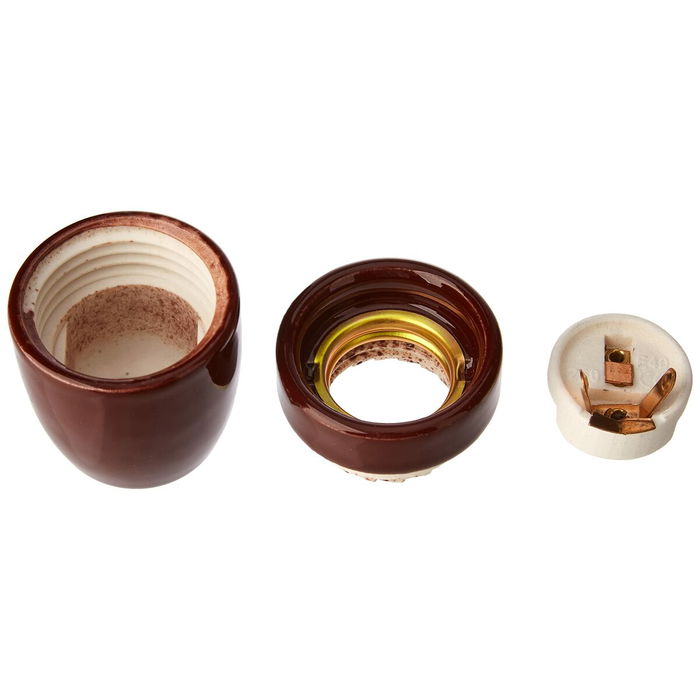 Douilles F-line Marron 100 W E27 Vintage